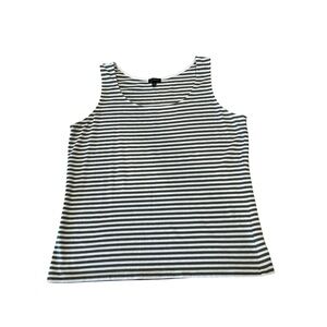 Talbots Classic Striped Tank Top